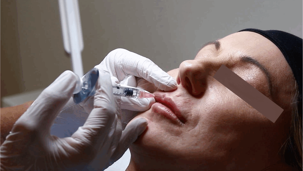 嘴唇黃金救援:極精度調整唇型& 調整不對稱 1 cupids bow freshup technique1 金蘋果美學診所|歐家宏醫師