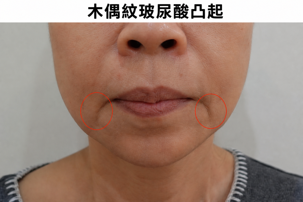 木偶紋玻尿酸失敗