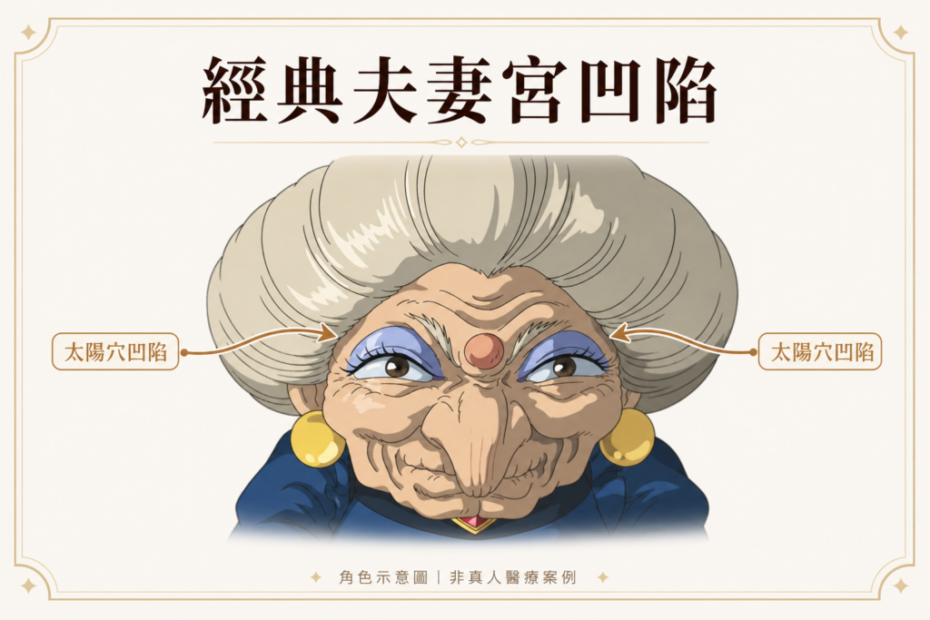 夫妻宮凹陷醫美