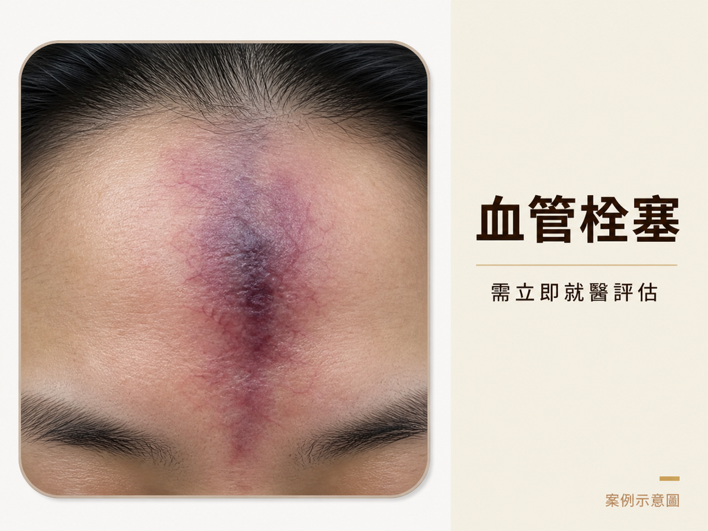 額頭血管栓塞